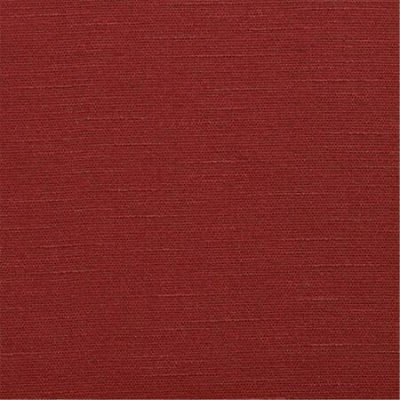 DESIGNER FABRICS 54 in. Wide Red Solid Patterned Textured Jacquard Upholstery Fabric K0200L